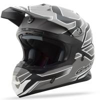 G-Max - G-Max MX86 Step Helmet - G3862453 TC-17F - Flat Black/Dark Silver - X-Small - Image 1