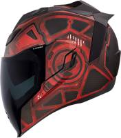 Icon - Icon Airflite Blockchain Helmet - 0101-13283 - Red - Small - Image 3