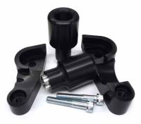 Shogun Motorsports - Shogun Motorsports Frame Sliders (No Cut) -  Black - 750-3369 - Image 1