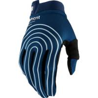 100% - 100% Itrack Rewind Gloves - 10008-00052 - Navy - Large - Image 1