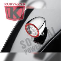 Kuryakyn - Kuryakyn Bullet 1000 Rear Marker Light by Kellermann - Clear Lens/Chrome Housing - Red/Red Light - 2860 - Image 3