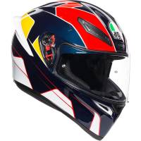 AGV - AGV K-1 Pitlane Helmet - 0281O2I000305 - Blue/Red/Yellow - Small - Image 1