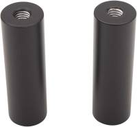 LA Choppers - LA Choppers 4in. Straight Risers For Kage Fighter Handlebars - Flat Black - LA-7335-04RM - Image 2