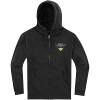 Icon - Icon 3.11 Zip Hoody - 3050-5202 - Black - X-Large - Image 1