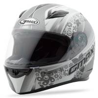 G-Max - G-Max FF49 Elegance Helmet - G7492245 TC-12F - Flat White/Silver - Medium - Image 1