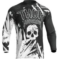 Thor - Thor Sector Gnar Youth Jersey - 2912-2222 - Black/White - X-Small - Image 1