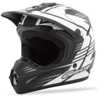 G-Max - G-Max GM46.2 Race Helmet - G3466438 TC-15F - Flat Black/White - 2XL - Image 1