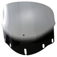 Klock Werks - Klock Werks 16in./20in. Flare Windshield - Non-Vented - Clear - KWW-06-0263 - Image 1