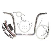Magnum - Magnum Caliber Bagger Handlebar Installation Kit - 14in. - Chrome - 38830-214 - Image 1