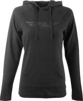 Fly Racing - Fly Racing Lightweight Womens Hoodie - 358-0120X - Black - X-Large - Image 1