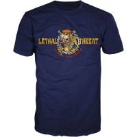 Lethal Threat - Lethal Threat Skool of Hard Knocks T-Shirt - LT20896-4XL - Dark Blue - 4XL - Image 1
