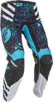 Fly Racing - Fly Racing Kinetic Womens Race Pants - 371-63108 - Blue/Black - 9/10 - Image 1