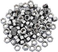 Drag Specialties - Drag Specialties Chrome Hex Nuts - 3/8in.- 24 - MPB167 - Image 1