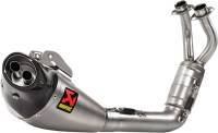 Akrapovic - Akrapovic Racing Line Complete Exhaust Systems - 2/1 Header - Titanium Muffler - Carbon End Cap - S-Y7R8-HEGEHT - Image 1