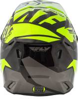 Fly Racing - Fly Racing Elite Guild Helmet - 73-8605-4-XS - Hi-Vis/Gray/Black - X-Small - Image 2