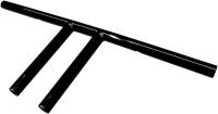 LA Choppers - LA Choppers 1in. Old School EZ Rider Handlebar - 8in. - Black Powdercoat - LA-7382-08B - Image 2