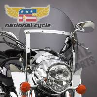 National Cycle - National Cycle SwitchBlade Shorty Windshield - Tint - N21716 - Image 1
