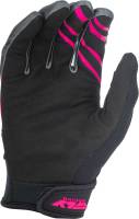 Fly Racing - Fly Racing F-16 Youth Gloves - 372-91802 - Neon Pink/Black/Gray - 2 - Image 2