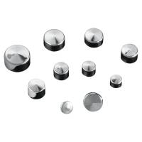 Kuryakyn - Kuryakyn Kool Kaps Chrome Covers - 5/16in. Button Head - 2443 - Image 1