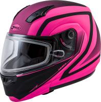 G-Max - G-Max MD-04S Docket Womens Helmet - G2042226 - Hi-Vis Pink/Black - Large - Image 1