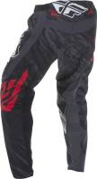 Fly Racing - Fly Racing Kinetic Relapse Youth Pants - 370-43022 - Black/Red - 22 - Image 2