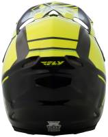 Fly Racing - Fly Racing F2 Carbon Rewire Helmet - 73-4160-1-XS - Hi-Vis/Black - X-Small - Image 3