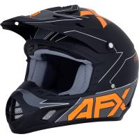 AFX - AFX FX-17 Graphics Helmet - 0110-6506 - Black/Orange - Large - Image 1