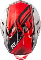 Fly Racing - Fly Racing Toxin Resin Helmet  - 73-8522-7-L - Red/Black - Large - Image 3