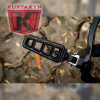 Kuryakyn - Kuryakyn Dillinger Footpegs without Male-Mount Ends - Satin Black - 6659 - Image 2