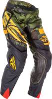 Fly Racing - Fly Racing Evolution 2.0 Code Pants - 369-13728S - Black/Orange/Green Camo - 28 - Image 1