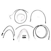 Magnum - Magnum Black Pearl Handlebar Installation Kit for 15-17in. Ape - 487352 - Image 1