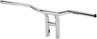 Biltwell Inc. - Biltwell Inc. 1in. Throttle-By-Wire Tyson XL Pullback 10in. Handlebar - Chrome - 6260-1055 - Image 4