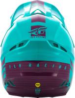 Fly Racing - Fly Racing F2 Carbon MIPS Shield Helmet - 73-4247-9 - Sea Foam - 2XL - Image 2