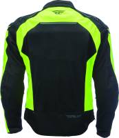 Fly Racing - Fly Racing CoolPro Mesh Jacket - 477-40552X - Black/Hi-Vis - 2XL - Image 2