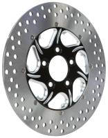 HardDrive - HardDrive Flow 11.5in. Two-Piece Brake Rotor - Black - F2120ARL115-2P - Image 2