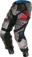 Fly Racing - Fly Racing Lite Glitch Pants - 373-73428 - Black/Red/Blue - 28 - Image 4
