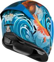 Icon - Icon Airframe Pro Koi Helmet - 0101-14120 - Blue - 2XL - Image 5