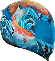 Icon - Icon Airframe Pro Koi Helmet - 0101-14120 - Blue - 2XL - Image 4