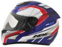 AFX - AFX FX-95 Airstrike Helmet - 01018609 - Red/White/Blue Airstrike - Small - Image 1