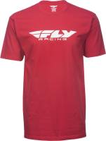 Fly Racing - Fly Racing Corporate Standard T-Shirt - 352-0942S - Red - Small - Image 1