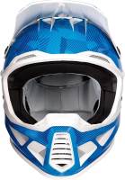 Moose Racing - Moose Racing F.I. Agroid Camo Helmet - 0110-7767 - Blue/White - Small - Image 2
