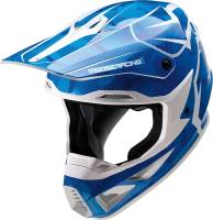 Moose Racing - Moose Racing F.I. Agroid Camo Helmet - 0110-7767 - Blue/White - Small - Image 4