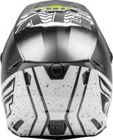 Fly Racing - Fly Racing Kinetic K120 Youth Helmet - 73-8623YM - Black/White/Hi-Vis - Medium - Image 2