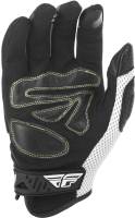 Fly Racing - Fly Racing CoolPro Force Gloves - 476-4121L - Black/White - Large - Image 2