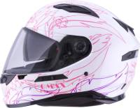 G-Max - G-Max FF98 Willow Helmet - G1981014 - White/Pink - Small - Image 1