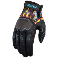 Icon - Icon Hooligan Lucky Lid Gloves - 3301-4642 - Black - Medium - Image 1