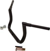 LA Choppers - LA Choppers 1-1/2in. Grande Twin Peaks Touring Handlebars - 10in. Rise - Gloss Black - LA-7364-10B - Image 2