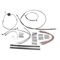 Magnum - Magnum Caliper Ape Hanger Handlebar Installation Kit - 14in. - Black - 48830-114 - Image 1