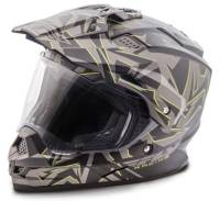 Fly Racing - Fly Racing Trekker Nova Helmet - 73-7015L - Gray/Hi-Vis Yellow - Large - Image 1