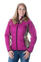 DSG - DSG Fleece Womens Jacket - 21747 - Realtree Xtra Berry - X-Large - Image 1